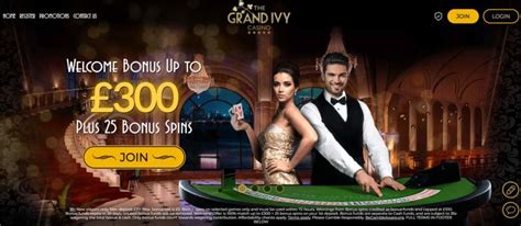 grand ivy welcome bonus|Grand Ivy Casino 2024 Review ︎ Welcome bonus offer up to £300.